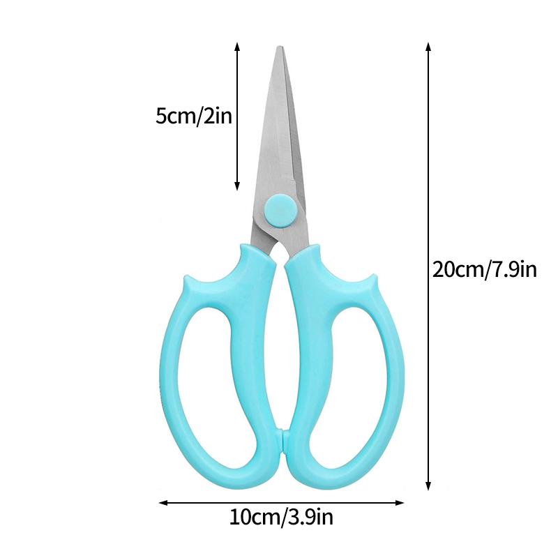 Gardening Scissors Florists Professional Flower Arranging Shears Multifunctional Household Pointed Scissors Plant Pruning Tools