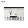 5 Teile/satz mit Reißverschluss PVC Nützliche Cartoon PVC Vogel Unterwäsche Lagerung Beutel Unterwäsche Sortierung Tasche