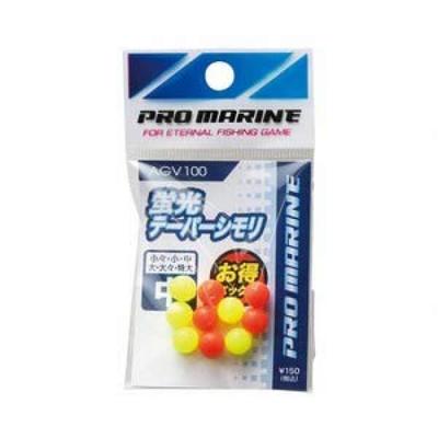 PRO MARINE Fluorescent Tapered Shimori, Small, AGV100-Small, SS