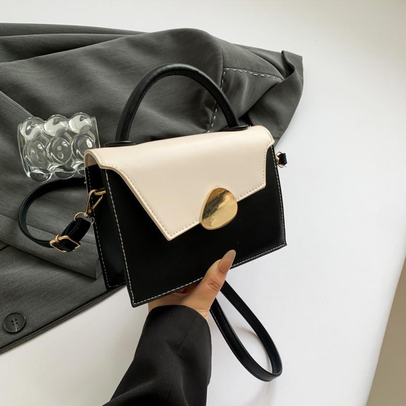 Stylish Casual Pu Shoulder Bag Small Square Fashion Handbag For Summer Trendy Look