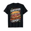 Certified Doner Kebab Expert T Shirt Vintage Soft Top For Everyday Wear Fashion Streetwear Breathable Homme Graphic