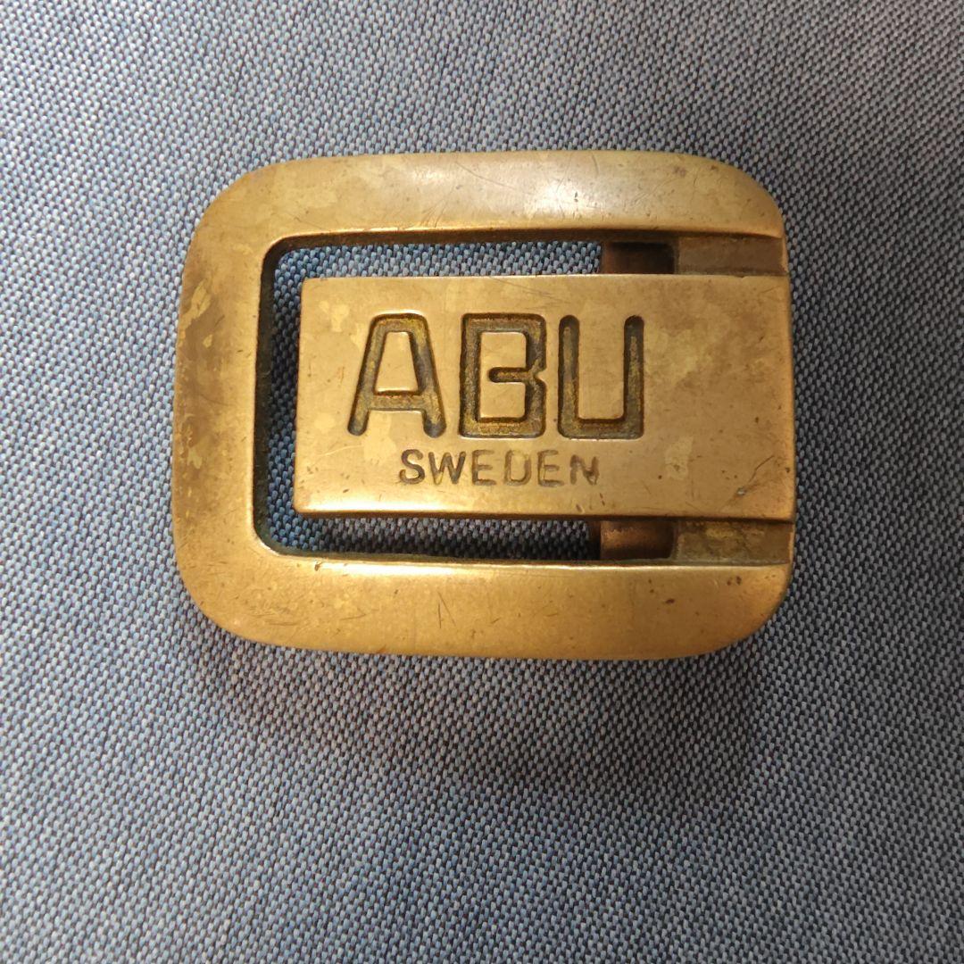 Used Abu Garcia ABU belt buckle