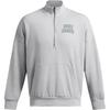 Under Armour Half-Zip Pullover Sports Casual Sweatshirt Men Sweatshirt Gray 1386550-011