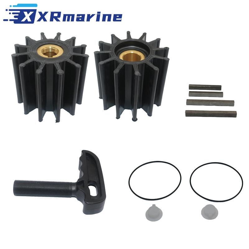 Marine Flexible Impeller Kit with Puller Compatible with Products From Multiple Brands 17000K 18958-0001 7E0321