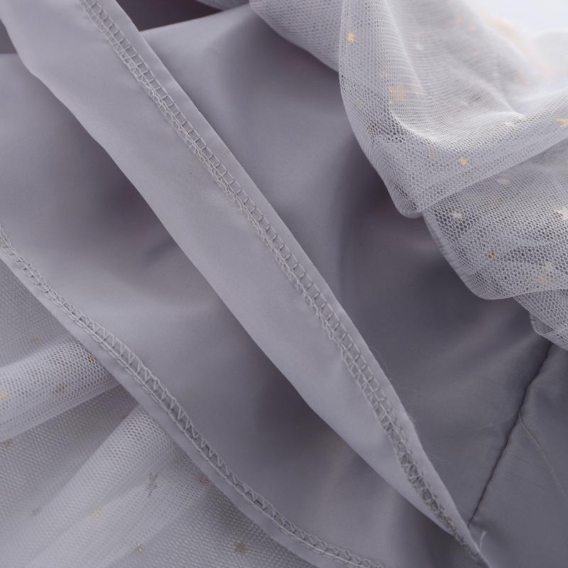 Dívčí baletní tutu sukně s hvězdnými třpytkami a flitry - Princeznovská taneční mini sukně
