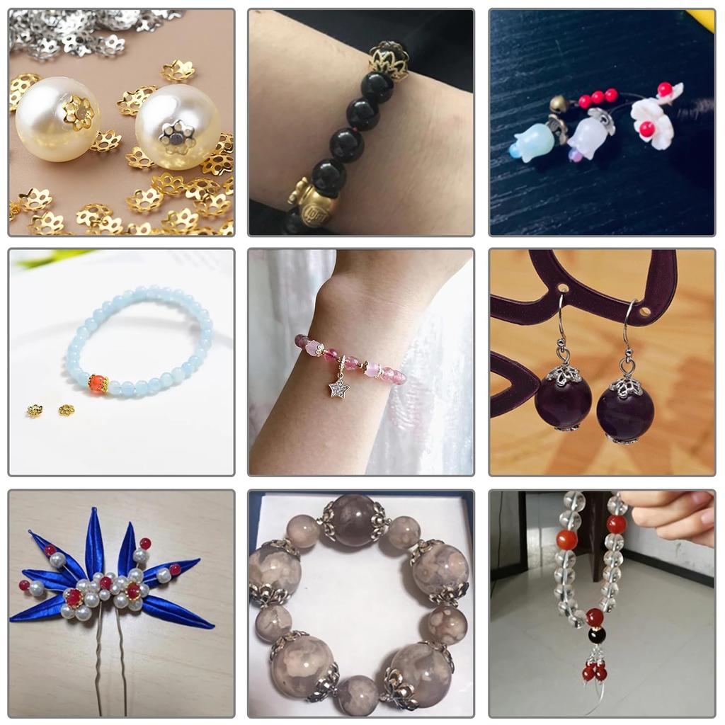 BEAUTY PLAYER Flower Bead Approximately 1500 Tsumami Zaiku Pearl Flower Accessory Handmade DIY Materials Washers, Caps, Pieces, Buds, Fittings,