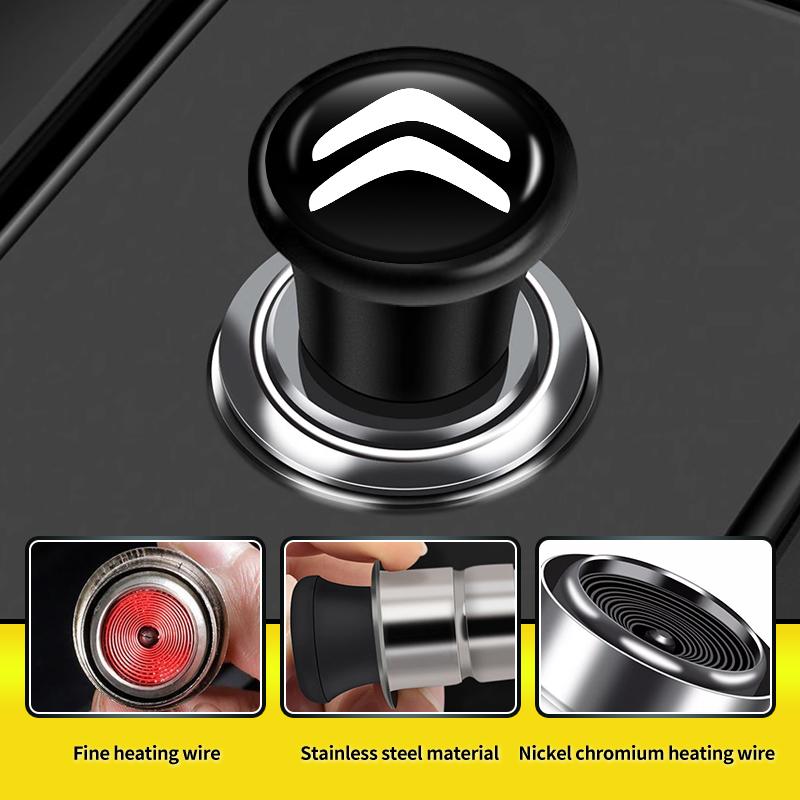Auto-Zigarettenanzünder-Abdeckung Legierung Staubdicht Dekorative Kappe Zubehör Für Citroen C4 C3 C5 C1 C2 Berlingo Celysee Cactus Picass