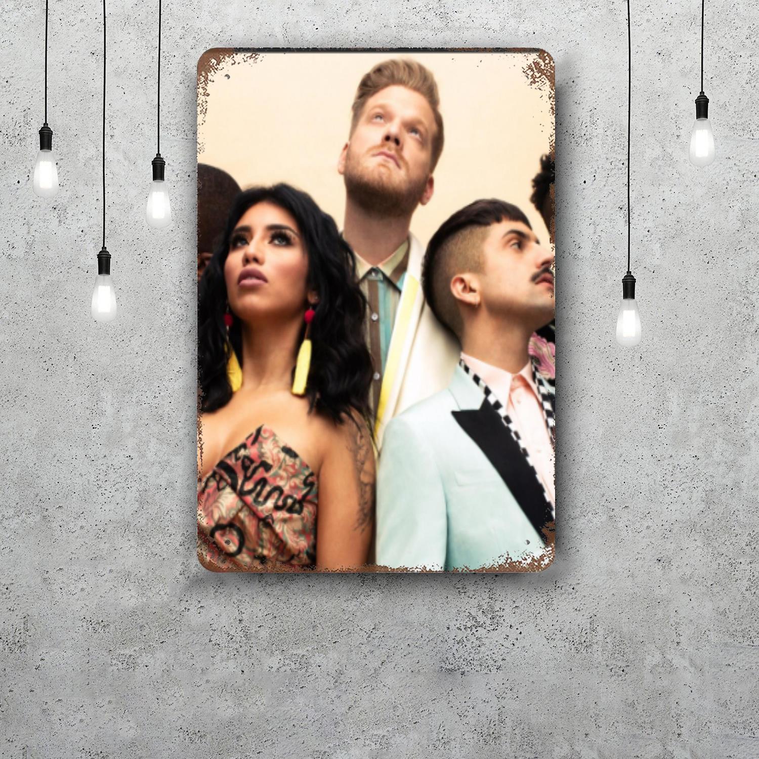 

Pentatonix Ретро Винтажная Жестяная Вывеска Постер Декоративная Табличка Металлическая Пластина Настенный Декор 20x30cm（7.8x11.8inch）