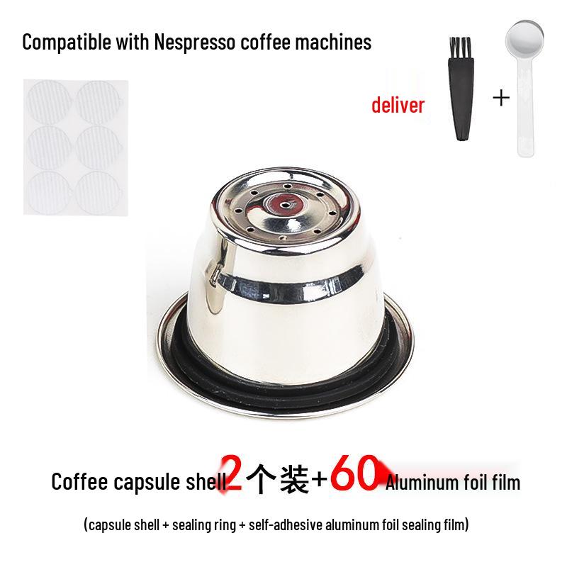 Reusable & Recyclable DIY Coffee Capsules for Nespresso Machines