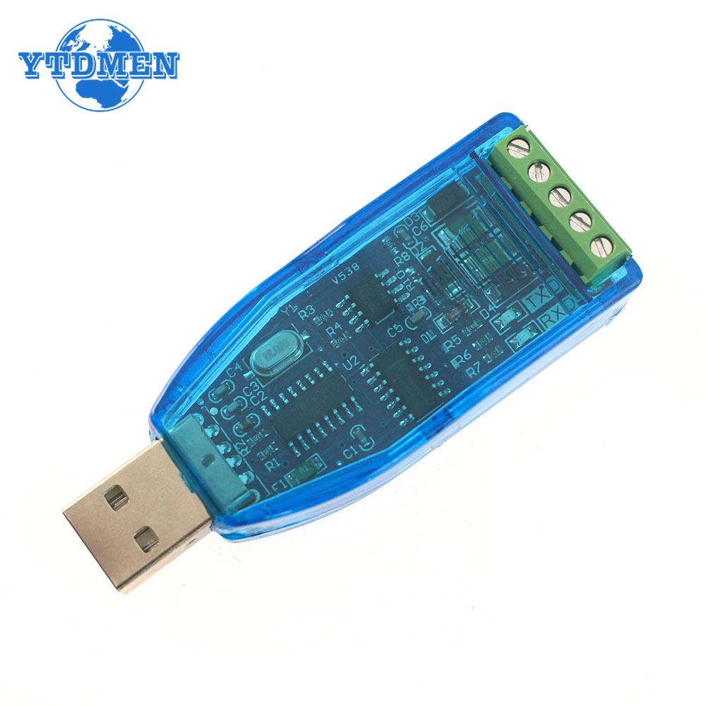 5V Industrial USB To RS485 RS232 Converter Upgrade Protection RS485 Converter Communication Module