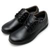 Waterproof Casual Shoes Business Sneakers Walking Lightweight Sole Plain Toe Lace Up Outer Feather Shoes Oxford Edm456 [Edwin] Men's Black/Black