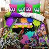 Popular Splatoon 2 Game Printed Bedding Set 3d Cartoon Duvet Cover Set Pillow Case Twin Full Queen King Size Bed Linen Bed Sets