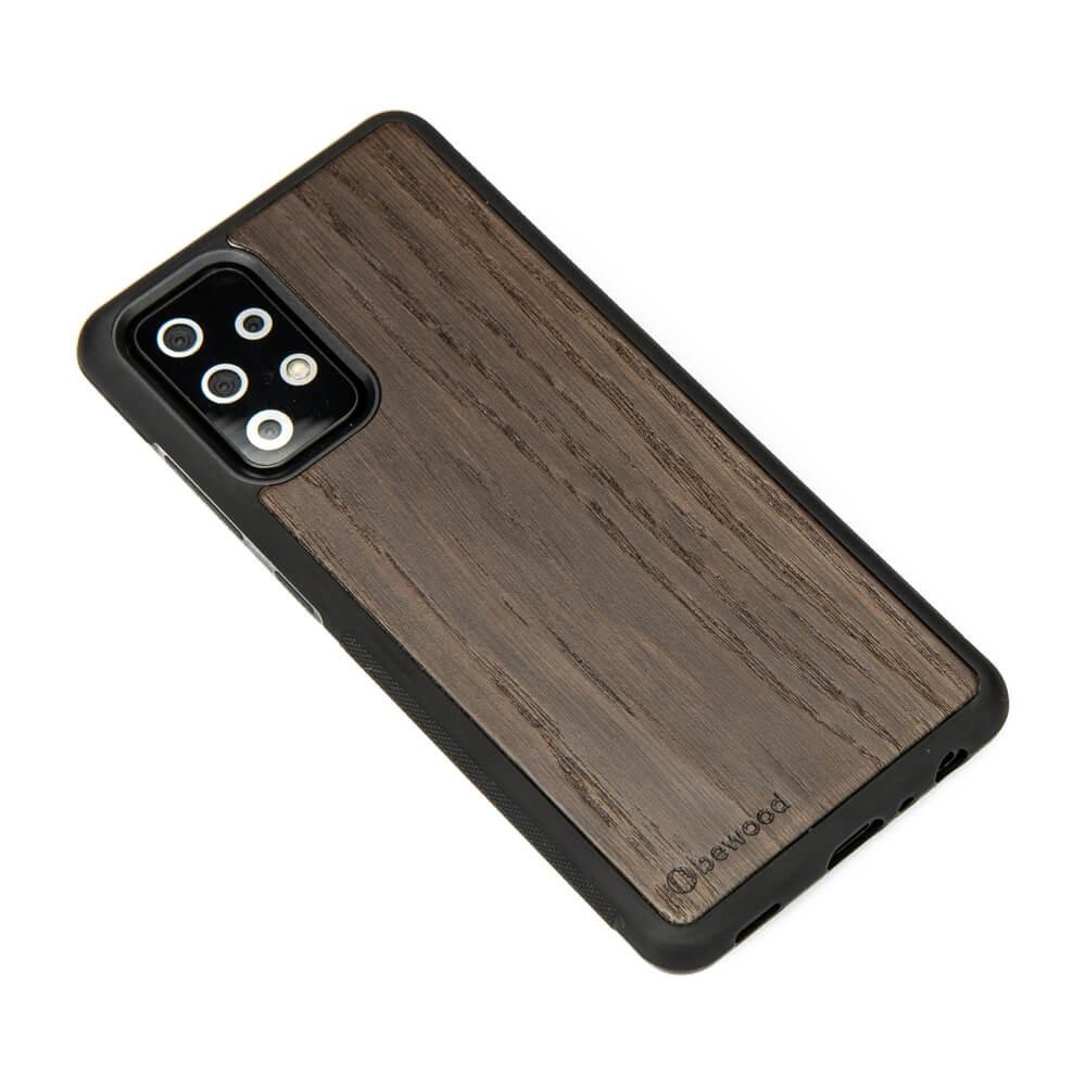 Wooden Case for Samsung Galaxy A52/A52s 5G Smoked OAK