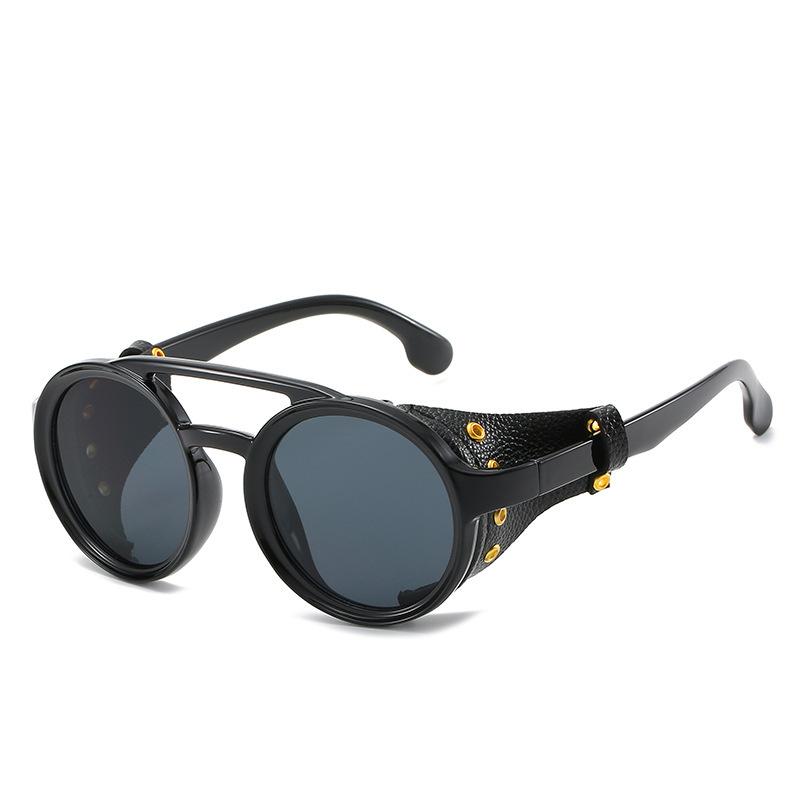 Cyberpunk Sunglasses A Hip Hop Personality Os Glasses Men'S And Women'S Niche Belt Buckle Sunglasses