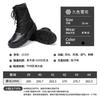 Real Cowhide Warm High-top Combat Boots Men's Outdoor Hiking Shoes Non-slip and Wear-resistant Desert Boots Winter Tactical Boots