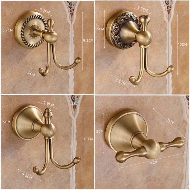 Antique Copper European Bathroom Hook