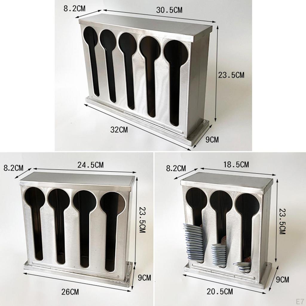 Cutlery Organizer, Spoon Storage Box, Utensil Dispenser, Dispenser