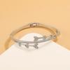 Bracciale versione coreana popolare per il pendolarismo quotidiano bracciale ad apertura a molla semplice bracciale femminile versatile alla moda personalizzato semplice