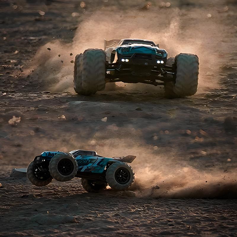1:16 Professional Remote Control Cars 70KM/H Or 50KM/H 4WD RC Car With LED High Speed Drift Monster 4x4 Truck for Kids vs Wltoys