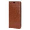 Genuine Leather Phone Cover For Google Pixel 7a,Crazy Horse Texture Magnetic Anti-drop Phone Case with Stand Wallet