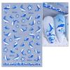 Ocean Theme Nail Art Stickers Summer Blue Whale Jellyfish Coral Starfish Manicure Decoration Decals DIY Home Nail Salon Accessories