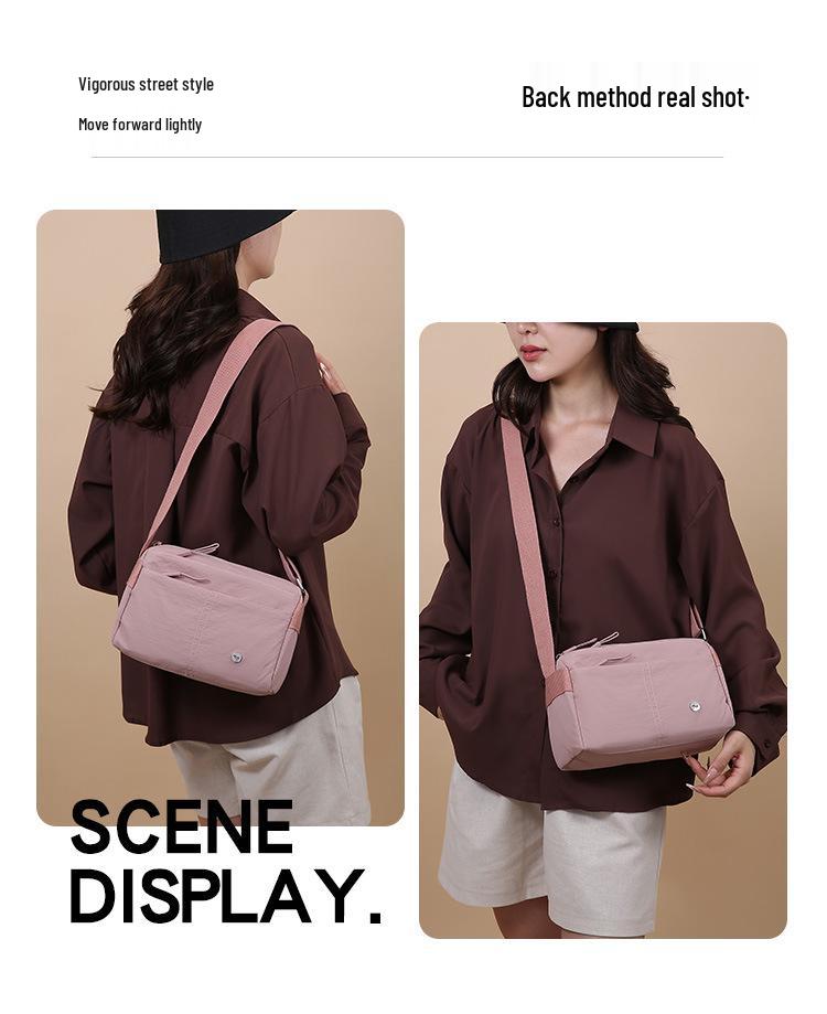 Wasserabweisende minimalistische Umhängetasche - Leicht, vielseitige Crossbody für Damen