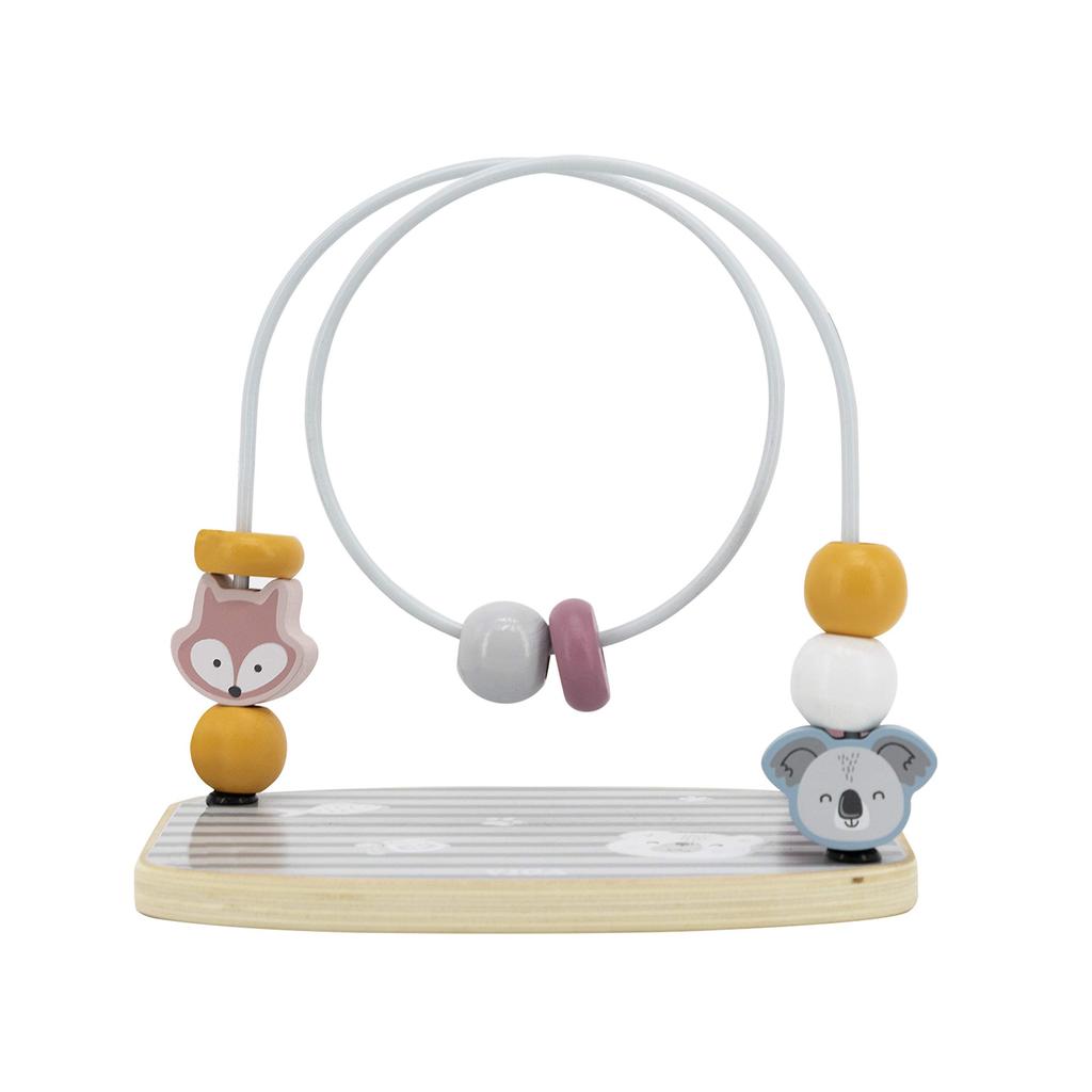 PolarB Beads Maze - A learning toy that promotes visual tracking, baby gym, and playmat. A perfect gift for newborns and babies. (TYPR44020)