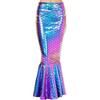 New mermaid hip-wrapped tight skirt sequined half-body fishtail skirt mermaid princess dress