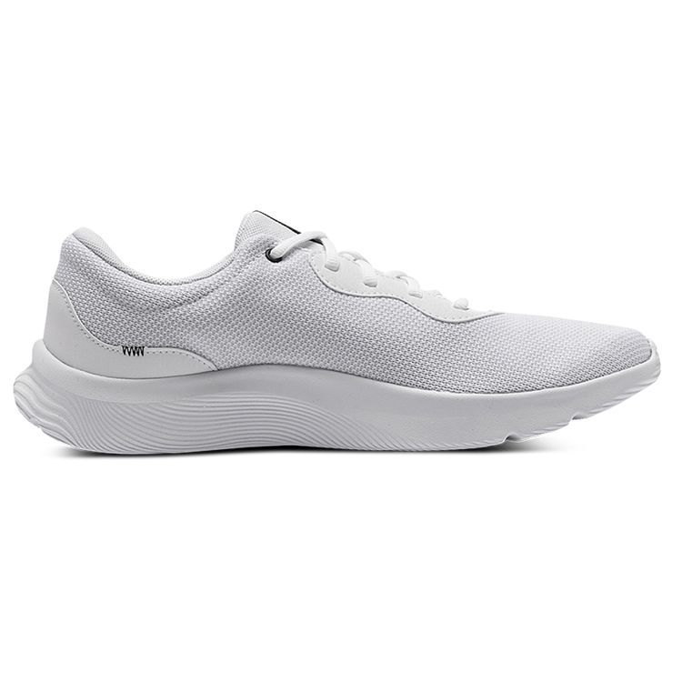 Under Armour Mojo Fabric Lace-Up Sports Low-Top Lifestyle Shoes Men sneakers White 3024134-100