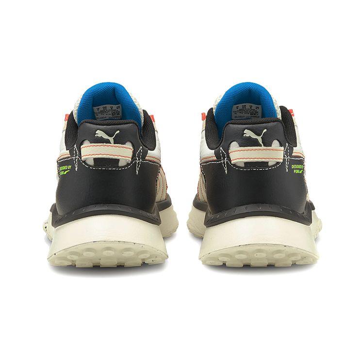 Puma Unisex sportbačiai Wild Rider RE.GEN Kreminės spalvos Juodi Dramblio kaulo atspalvio 381636-01