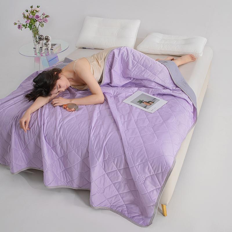 Grade A Cooling Blanket for Bed Soft Breathable King Size Summer Quilt Queen Air Condition Comforter Lightweight Cool Duvet