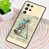 Musical Notes Violin Classical Soft Silicone Phone Case For Samsung Galaxy Note 10 Pro S26 S25 S24 S23 S22 S21 Plus Ultra Cover