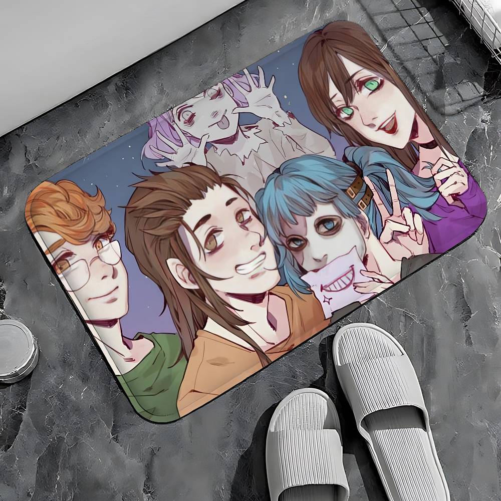 S-Sally Face G-Game Entry Door Floor Mat Festive Decorations Carpet Bathroom Anti-slip Mat Entrance Doormat
