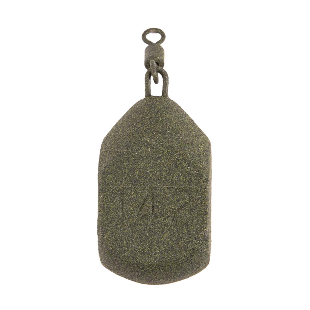 1PC 142G Ouli Fishing Fishing Lead Pendant With Rotating Ring Anti-Hanging Bottom Anti-Winding Lancet Square Lead Pendant