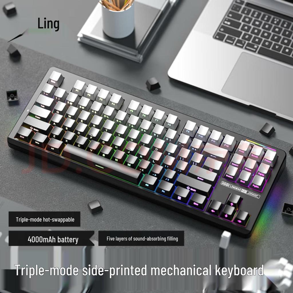 K87 Tri-Mode Customizable Bluetooth Wireless Mechanical Gaming Keyboard