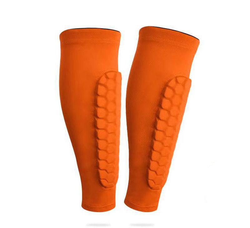CHOOYOU Soccer Fitness Shin Guards Kids Youth Adult Calf Compression Sleeve Honeycomb Pads Support Shin Splint Baseball Boxing