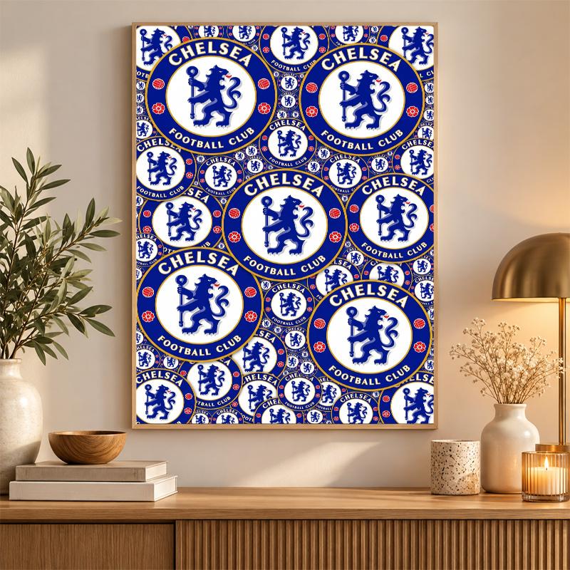 Chelsea Diamond Painting Kit 5D Full Drill DIY Diamond Mosaic Wall Art Home Decor