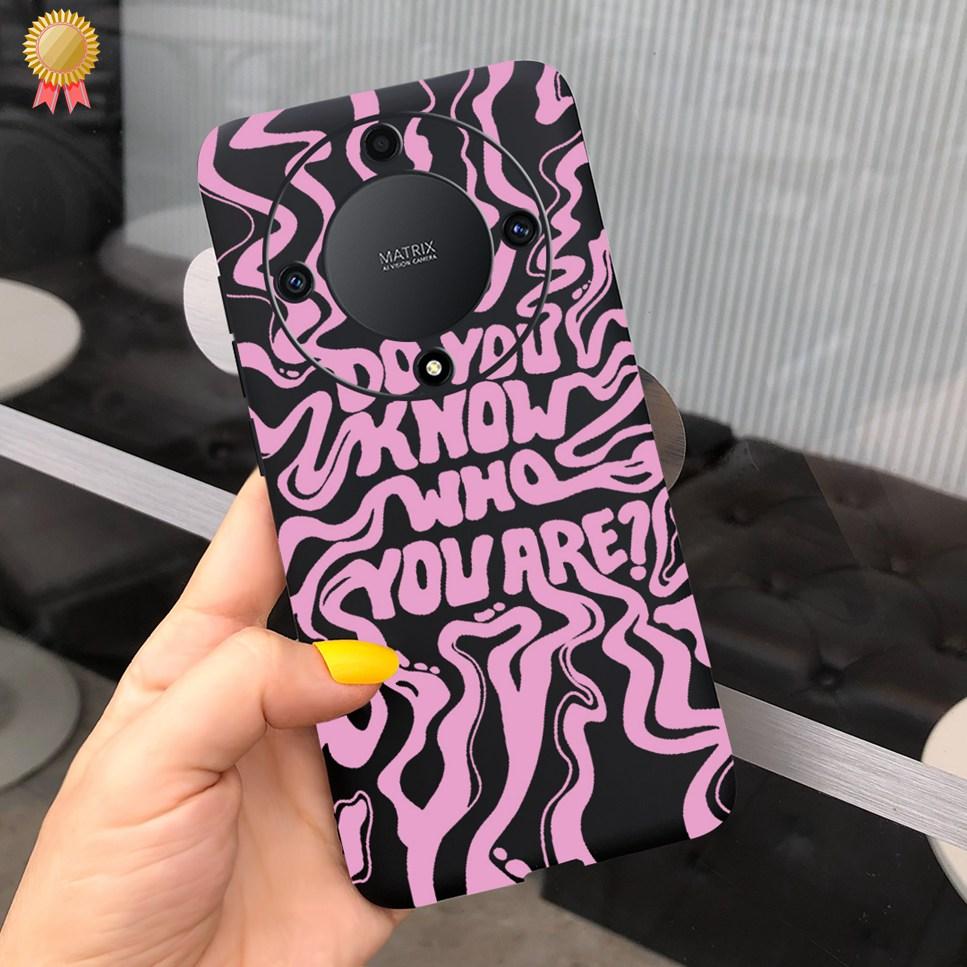 Luxury Case For Honor X9a Soft TPU Capa COOL New Cute Animal Painted Back Coque For Honor X9a X8A X7A 9XA 8XA 7XA  Bumper Bags