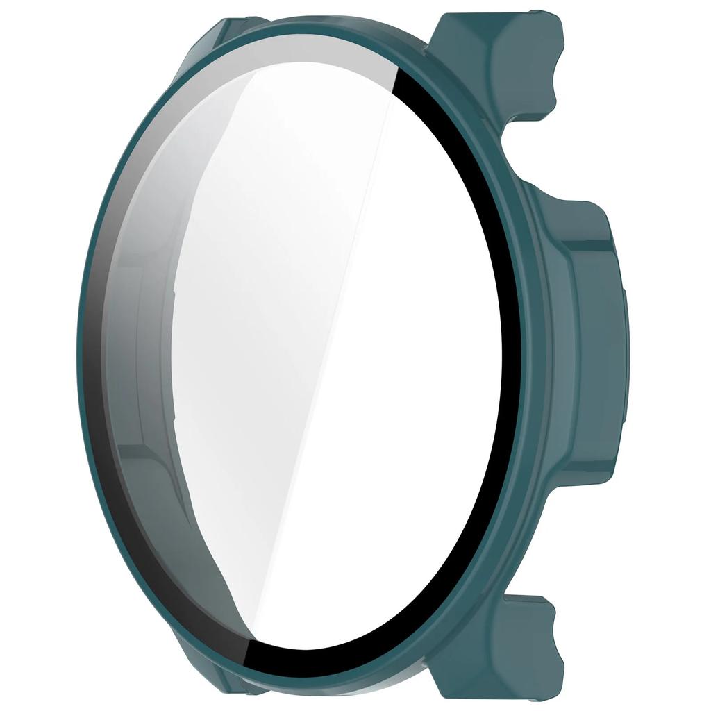 PC+Tempered Glass Case For Huami Amazfit Balance 2 Anti-Drop/Scratch Hard Cover Bumper For Amazfit Balance 2 Smartwatch Bumper