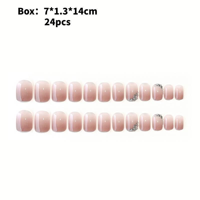 

Nail Wearing Hand Nails Fashion Highgrade Pure Wind Rhinestone Nail Patch Style