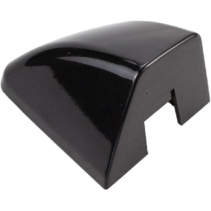 RLB-HILON Exterior Door Handle Lock Cylinder Cover Compatible with Porsche Cayenne 2011 to 2017 Year, Front Driver Side, 95853187900G2X, Black Color