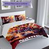 3pcs Custom Name He-Man and the Masters of the Universe Set,Includes 1 Duvet Cover and 2 Pillowcases,All-season Bedroom Decor