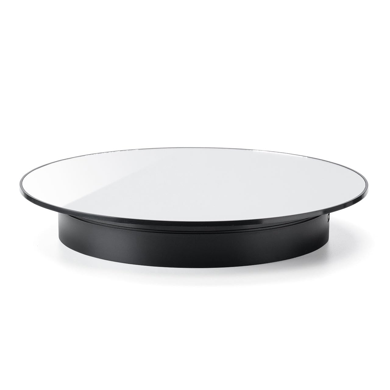 Sanwa Direct Turntable Rotating Platform Display Stand 32cm Diameter 10kg Load Capacity Battery or Type-C Power Quiet Two-Speed 15/30 Seconds Rotation