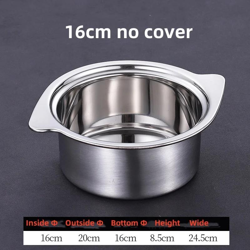 суп мармит на одного человека домашнее хозяйство индукционная газовая плита ресторан антипригарная кастрюля нержавеющая сталь маленькая лапша горячий горшок