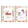 Aquarellfarben Set Weihnachten Thema Malbuch Arbeitsbuch Feiertagsmalbuch mit 12 Farben Mischpalette