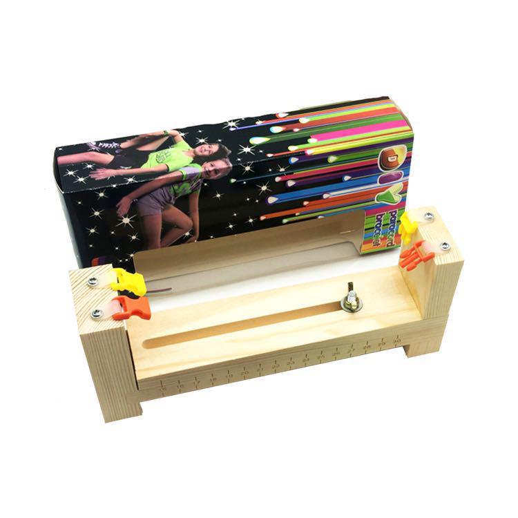 DIY Paracord Bracelet Weaving Tool - Wood Frame for Outdoor Crafting. Paracord Braider