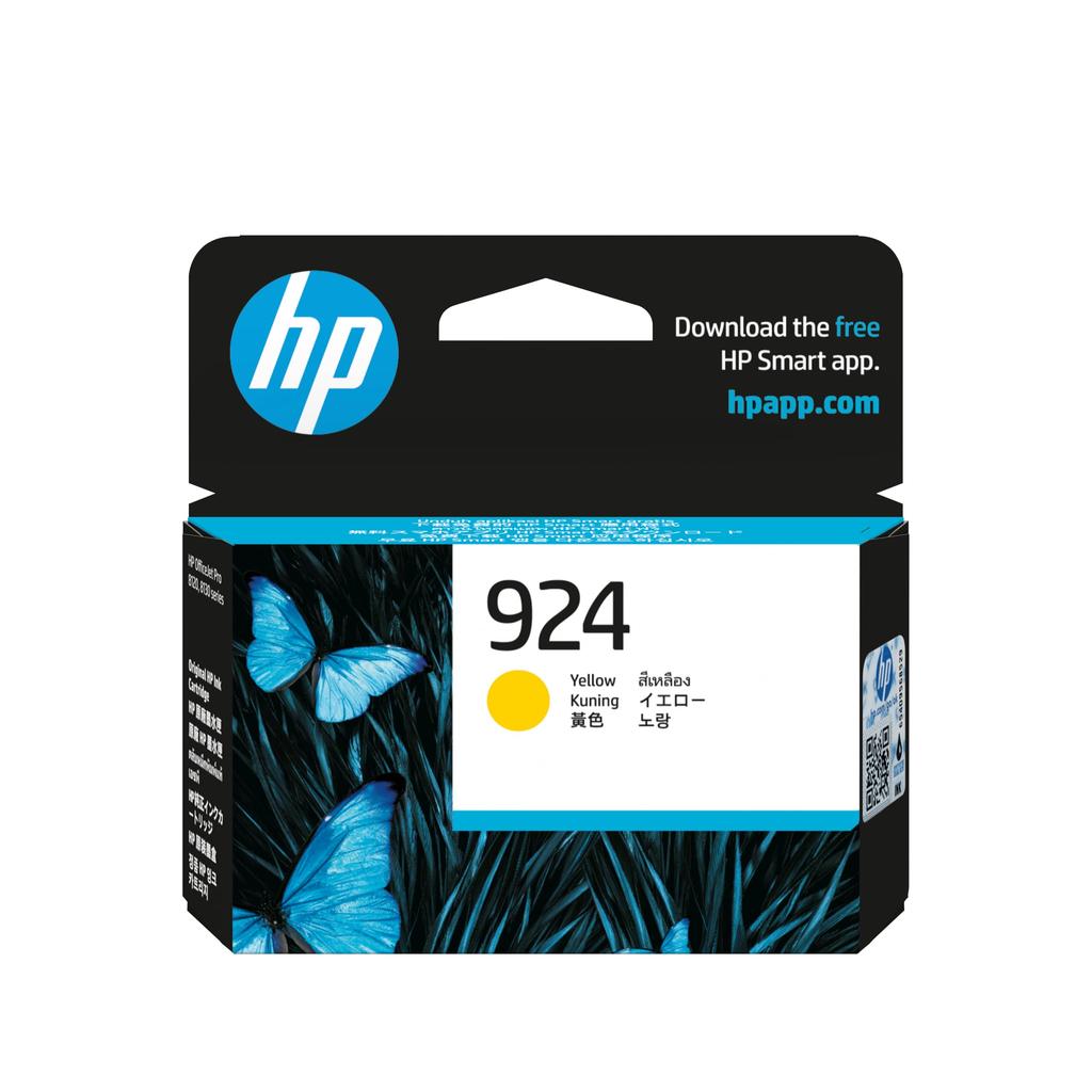 HP 924 Genuine Yellow Ink Cartridge 4K0U5NA