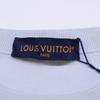 Louis Vuitton Brand New, Unused, Domestically Authorized RM252MQ Z34 HRN47W Signature Cotton Crew Neck T-Shirt Tops S Light blueUsed