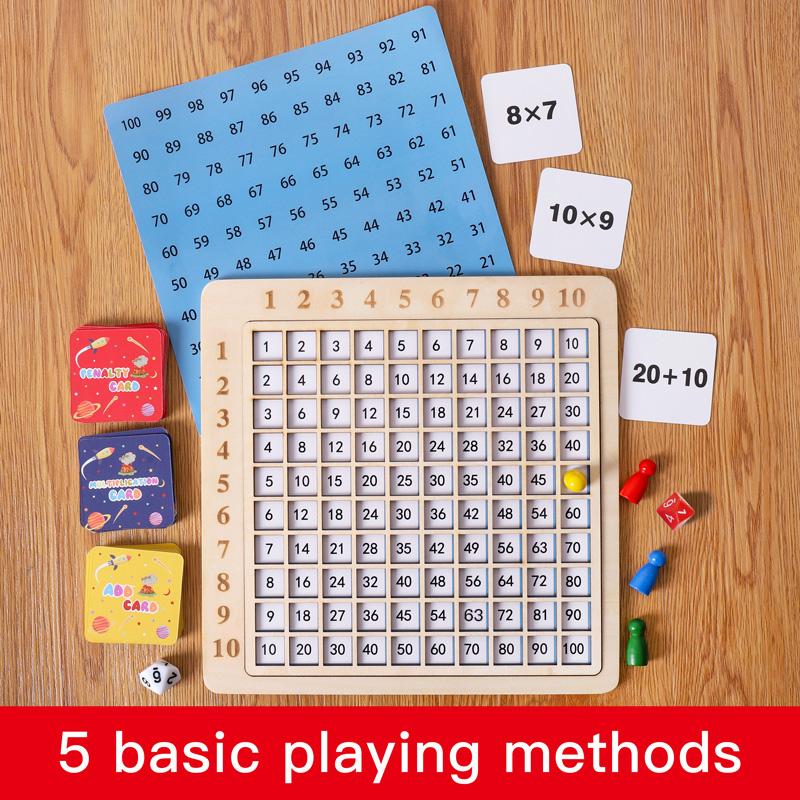 Children's Math Puzzle Toys, Multiplayer Tabletop Games, Prompt Memory, Intelligence Development Training, Learning Aids