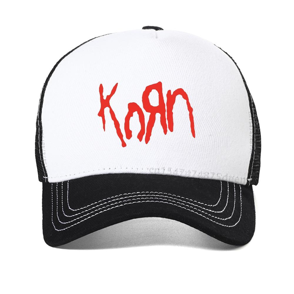 Rock Band Korn Ftl 25 Follow The Leader Cap Korn Music Concert Rock Band World Tour Baseball Cap Fashion Casual Mesh Sun Hat Adjustable